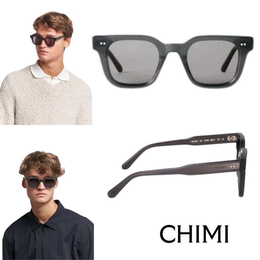 NWT - CHIMI 04 Dark Grey Sunglasses (45mm-24mm)